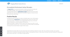 Desktop Screenshot of engagingmindsservices.com